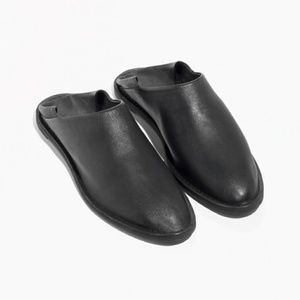 & Other Stories leather babouche slides mules 8